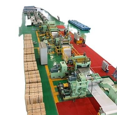 Linha de máquina de corte de aço ODM bobinas de alumínio de aço inoxidável