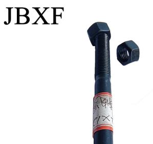 Excavator Bolt Precision Durability Hexagon Head Type Finish Plain CE ISO