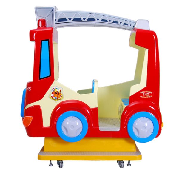Electric Racing Car Arcade Kiddie Rides Custom Sticker For Shopping Mall