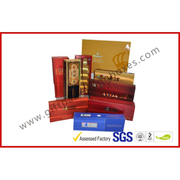 Elegant Colorful Printed E Cigarette / Cigar Gift Box  , Custom Rigid Board Tobacco Gift Packages