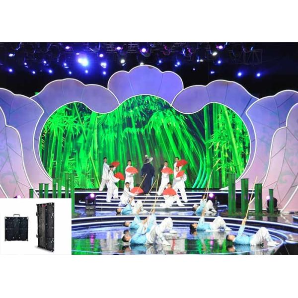 1200 Nits Stage Indoor Advertising Led Display Screen P2.9 16 Bit Gray Scale