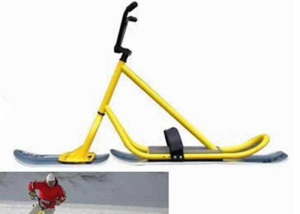 High Quality China Aluminum Snow Scooter for Kids Snow Bike Snowscooter