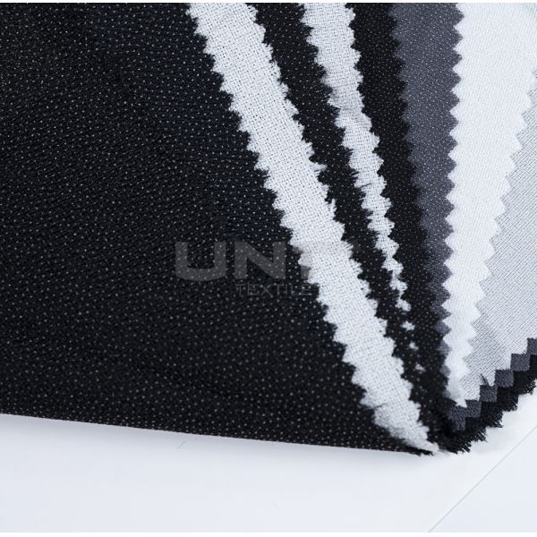 Soft Elastic Shrink-Resistant Twill Woven Interlining and Twill Weave Fusible Interlining for Garments