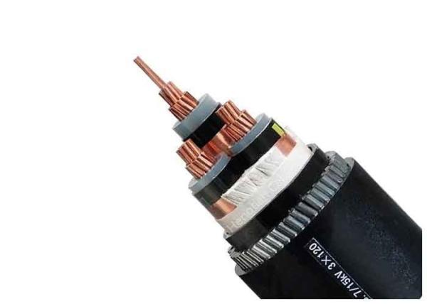 Fire Resistant XLPE Power Cable Medium Voltage For Underground / Construction