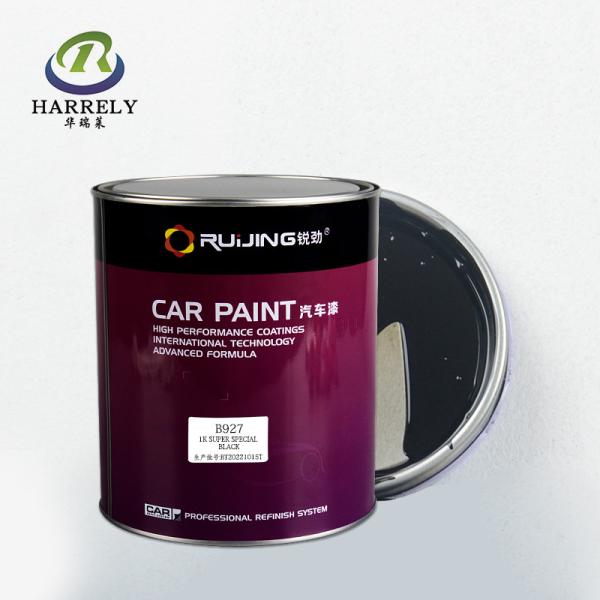 Anti Yellowing Acrylic Lacquer Auto Paint 1K Super Special Black Car Coating