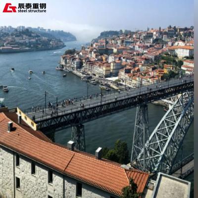 Long Span Steel Truss Pedestrian Bridge Heavy Duty Steel Frame Bridge
