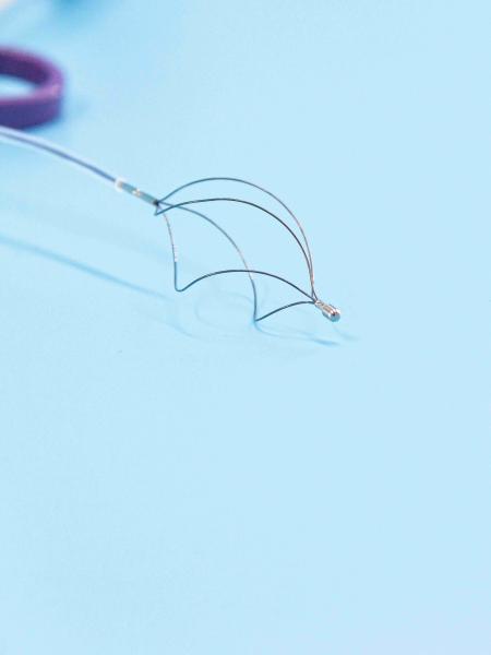 Silver color Round Stone Urology Basket Safe Wire Basket For Stones