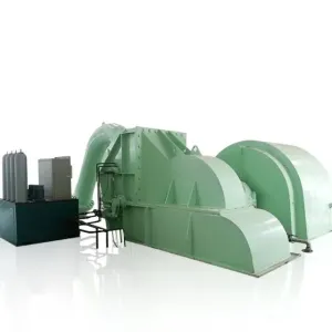 Gerador de turbina de água de velocidade variável com faixa de 300-3000 rpm e controlo automático/manual