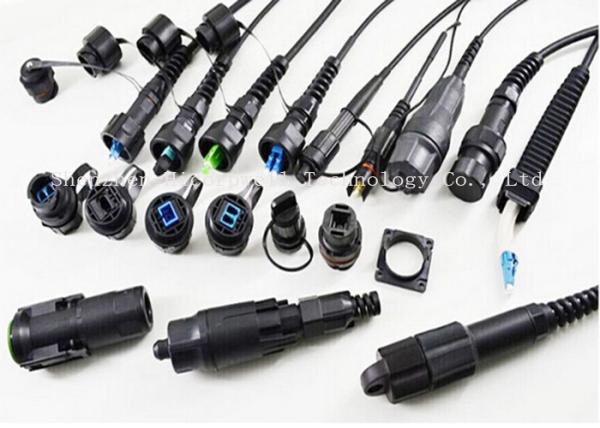 O remendo da fibra ótica da manutenção programada SX cabografa o comprimento 300M de LSZH 4.8mm 2F 4F 100M