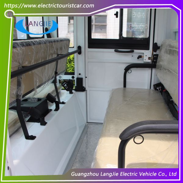 Customized Color Electric Freight Car 5 Seats 48V /5KW AC Motor For Resort