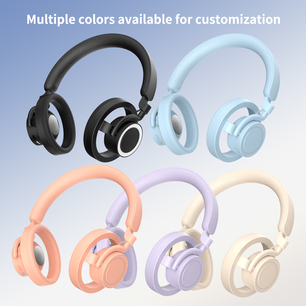 GR800 Open‑Top Open Ear Headphones, Directed Music Transmission Wireless Bluetooth Headset, 360° Surround Sound, Long Battery Life Over‑Ear Open Ear Stereo Headphones for Sports & Daily Use