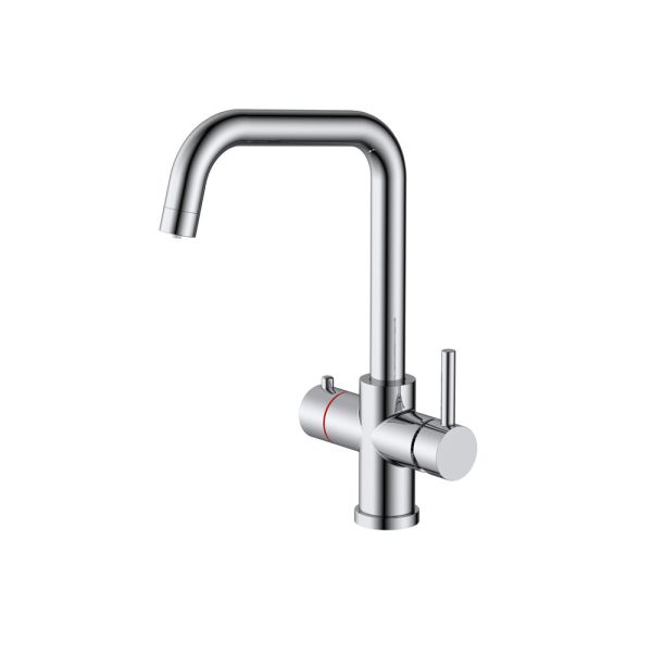 Кухонный водопровод с мгновенным кипением Хромный горячий водопровод с кипением T81099