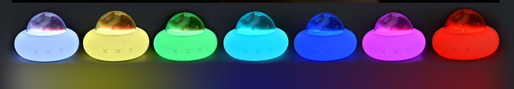 Ночь космического корабля переключателя USB освещает 60x46x52cm перезаряжаемые для детей