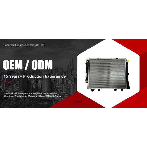 1405002103 Auto Parts Car Engine Coolant Cooler for Mercedes-Benz W140 S-Class 300 SE