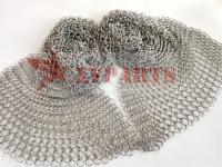 Metal de aço inoxidável Ring Mesh da separação do espaço 1.2mmx10mm