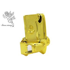 Corner Coffin Ornaments With PP Plastic Material , Funeral Accessories
