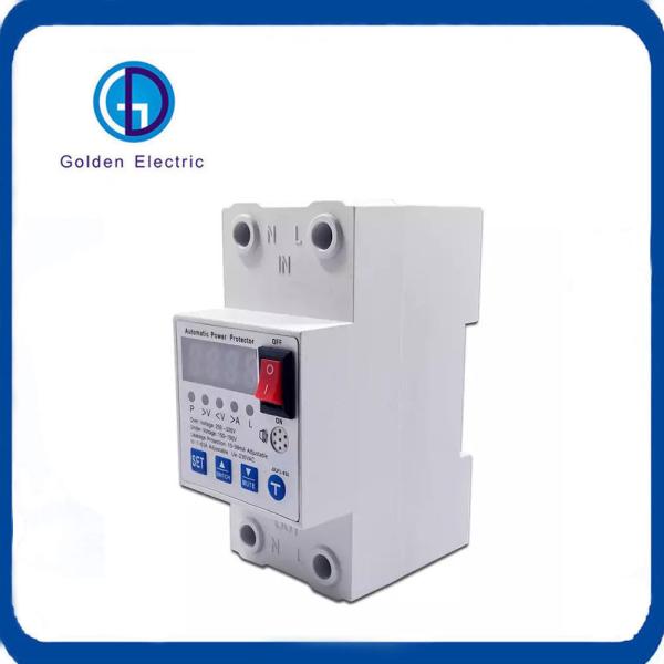 63A 220V Leakage Protection Circuit Breaker with Over and Under Voltage Protection