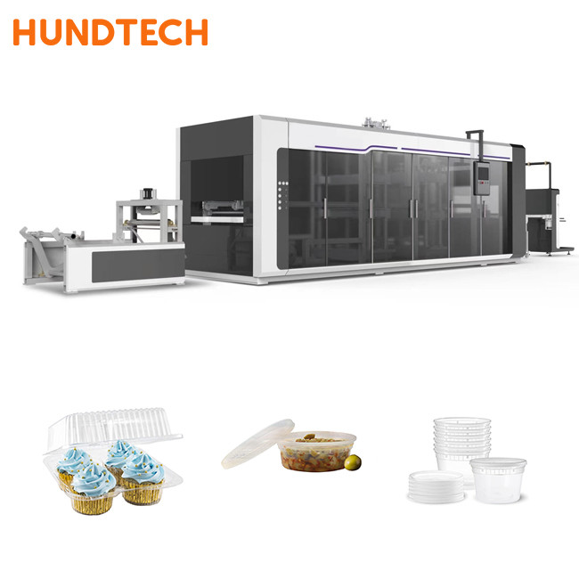 Магазины напитка вакуумируют устранимую глубину HT720600 машины 120mm Thermoforming