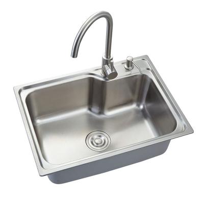 Tamanho da instalação da banca da cozinha 590x410mm da SETA AF61810 Ss Undermount