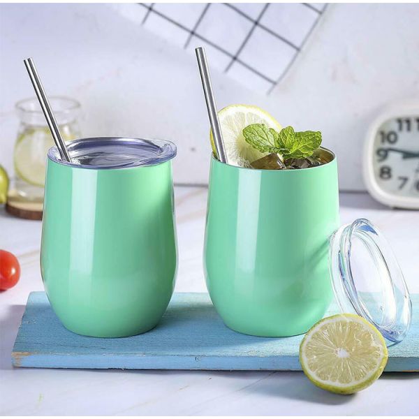 98x77mm 304 Inner Wall 7 Ounce Insulated Stemless Tumbler