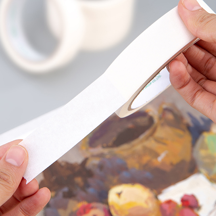hot selling 25mm white masking tape