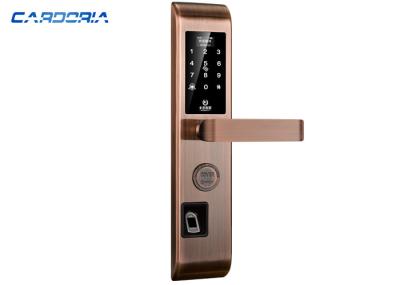 Electronic Biometric House Door Lock , Intelligent Fingerprint Door Lock For Home