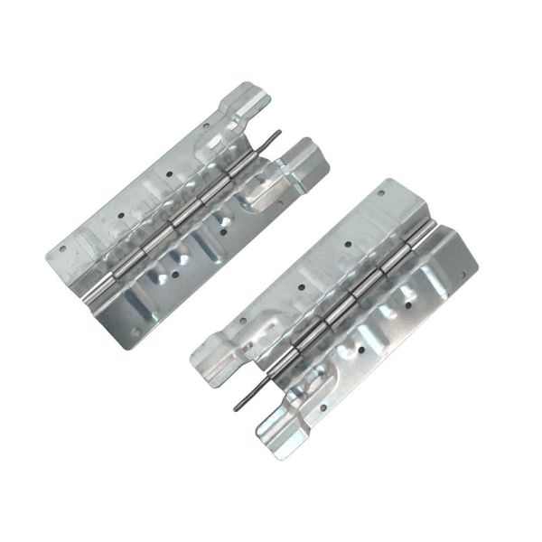 Galvanized Steel Wooden Box Connector Metal Hinge Foldable Crate 220mm Hinge Hardwares