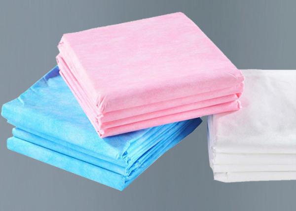 Durable Disposable Bed Sheet Roll , Disposable Beauty Bed Covers High Density