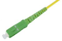 Cable del remiendo de la fibra óptica del conector del SC/de APC, cable a dos caras del PVC de la Web-escala