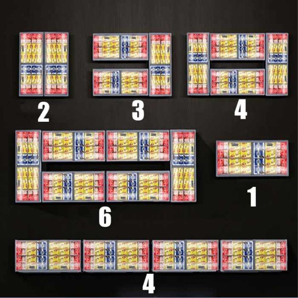 940mm Height Supermarket Island Freezer Horizontal Deep Chest Sliding Door