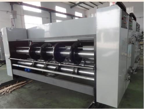 economic lead edge feeding printing slotting die cutting machine, corrugated carton printing machine