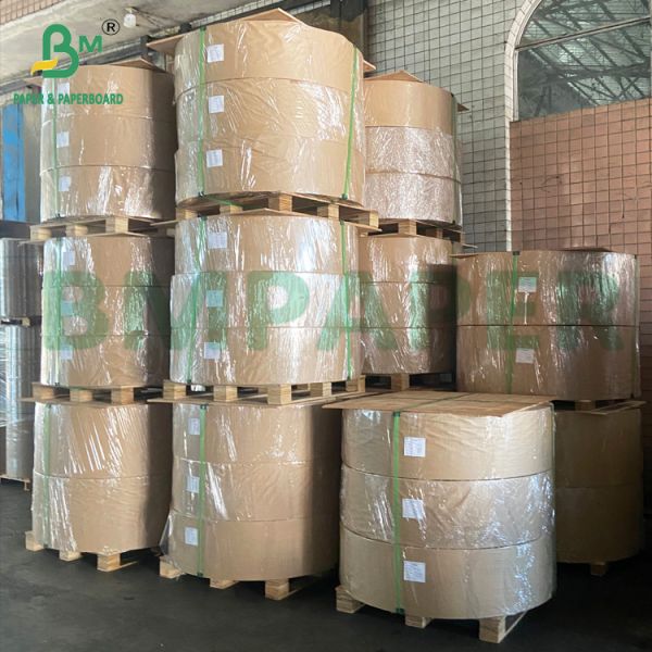 40g + 10PE White Kraft Packaging Sugar Sachet Paper With Poly Coating El contenido en el papel es de 40 g + 10PE