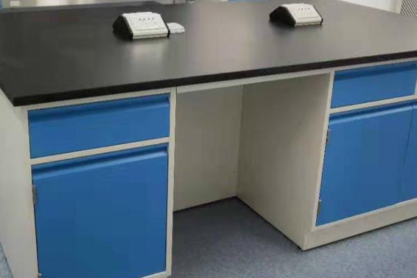 Panel Reagent Shelf Wood Lab Furniture / School Science Laboratory Furniture