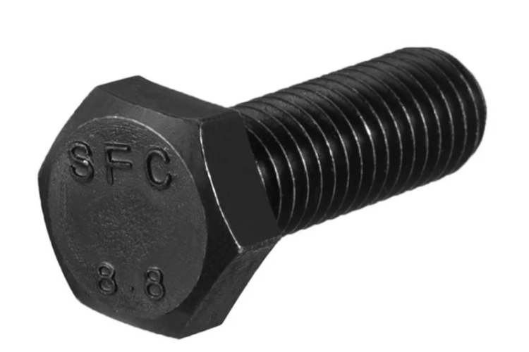 M12 M14 hexágono Metal pesado tornillo y lavadora de nueces blanco negro azul amarillo zinc de remojo caliente