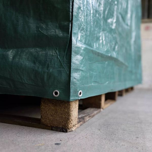 Waterproof Thermal Cover Pallet Hood Plastic Closed Pallet Top Cargo Cover