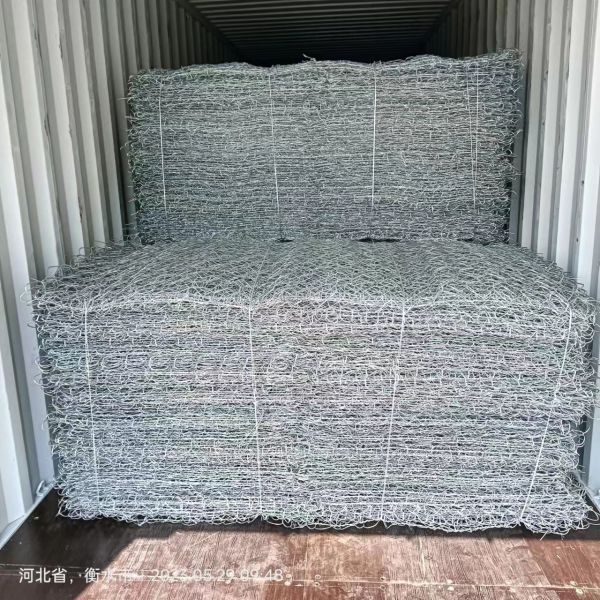 Iron Wire Mesh Gabion Garden Retaining Wall 2*1*1m 200x100x50mm
