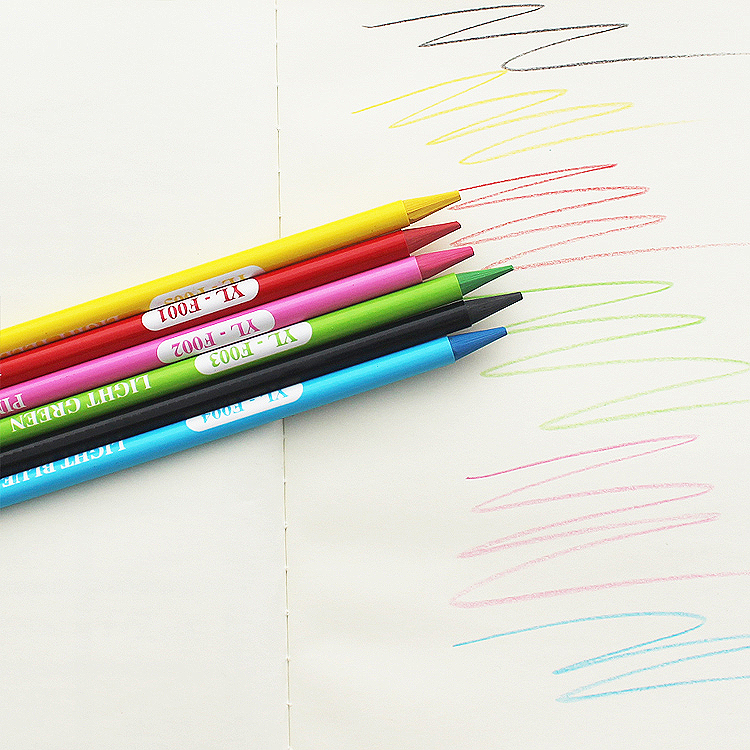 Wholesale 12 Colors Professional Color Woodless Pencils Set