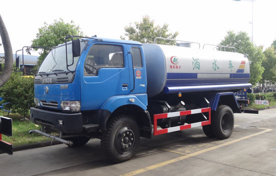 Special Purpose Truck 10,000L Sewage suction truck with vacuum pump for sucking waste