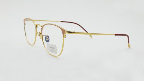 Women's Men's Metal Browline Eye Glasses with Clear Lens Stainless Steel Optical Frame Fashion outdoor reading glasses