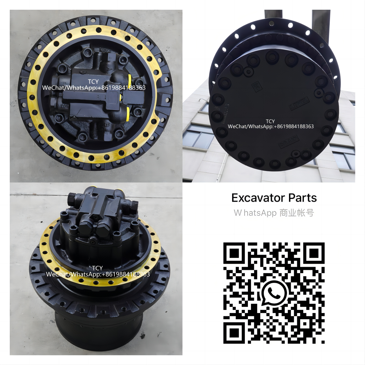 9281921 9251699 9251477 Excavadora motor de accionamiento final para Hitachi Zx330-3 Zx350