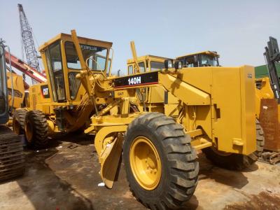 15T weight Used Motor Grader Caterpillar 140H 3306 engine with Original Paint