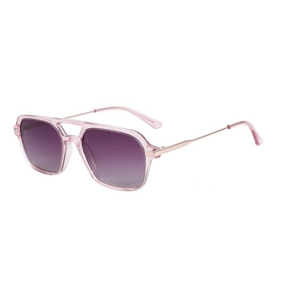 Óculos de sol do acetato do quadrado do vintage, o aviador Sunglasses dos homens 70s lisos