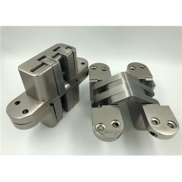 Anti Fire Heavy Duty Concealed Hinges / Hidden Door Hinges 34x140x28mm