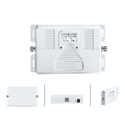 Dual band 1800MHz 2100MHz Booster Amplifier 2G 3G 4G Mobile Phone Signal Repeater