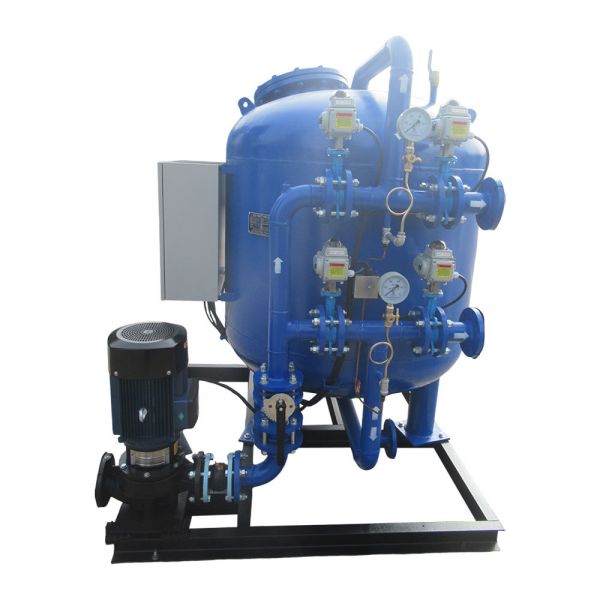 Rapid Installation Backwash Sand Filter High Adaptability For Piping Systems