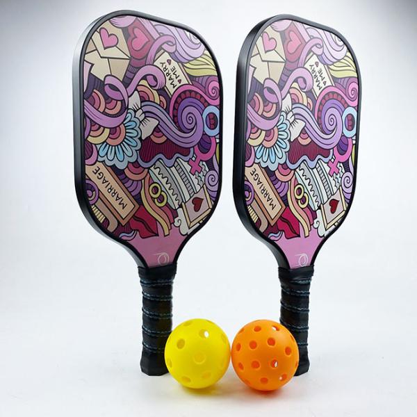 Pink Pickleball Racket  Pp Honeycomb Core Raquetas Pickleball