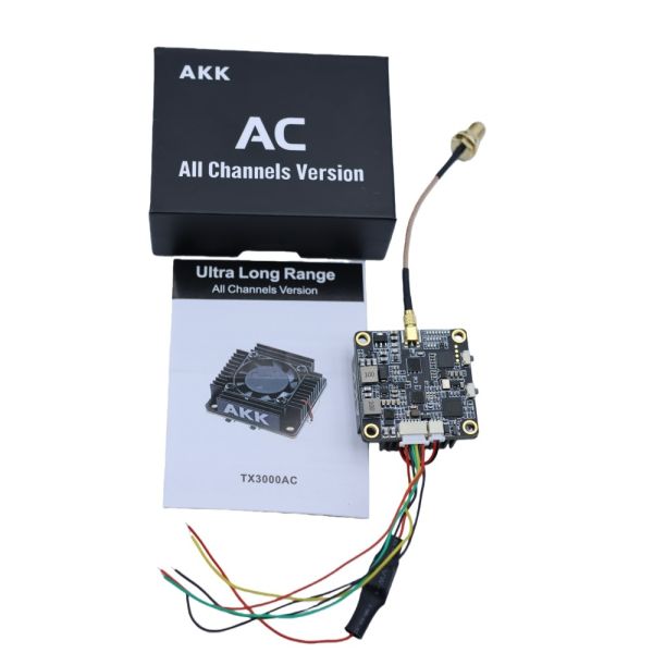 TX3000AC Akk Long Range Video Transmitter 5.8GHz 3 Watt 4900-6060MHz 14.6- 28V