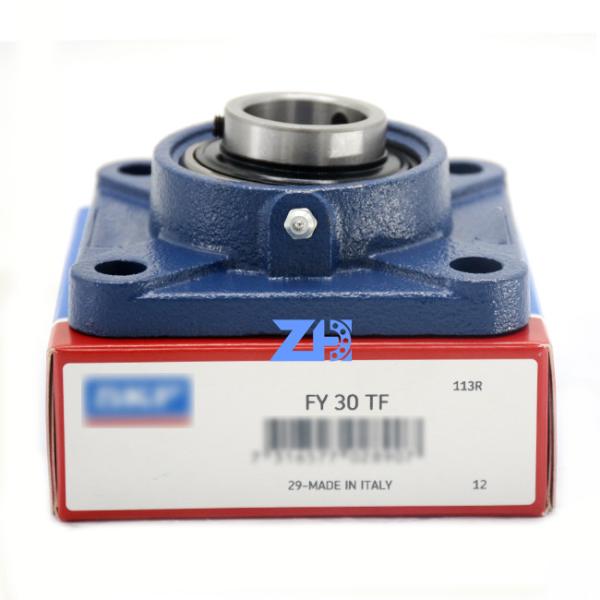Rolamento de esferas da flange do quadrado do FY 30 TF para a alta velocidade de alta temperatura 30*32.5*42.2mm