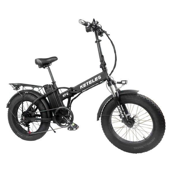 2024 Direct 20x4.0 Inch Fat Tire Folding E-Bike 1000W with 7 Speed Gears Rear Hub Motor