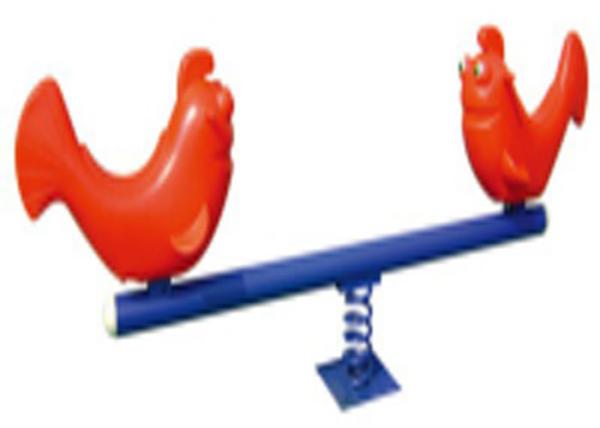 Commercial Grade Backyard Seesaw Playground Equipment / Outdoor Playground Seesaw